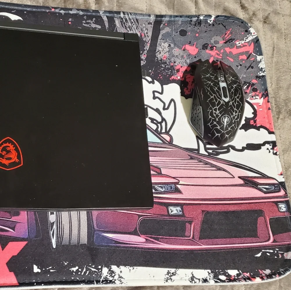 Nissan 180SX Desk-Size Computer Mat Mousepad ~ Super Soft & New